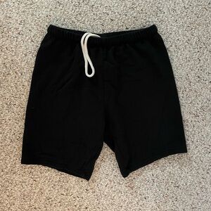 Aerie Black Athletic Shorts with Relaxed Fit